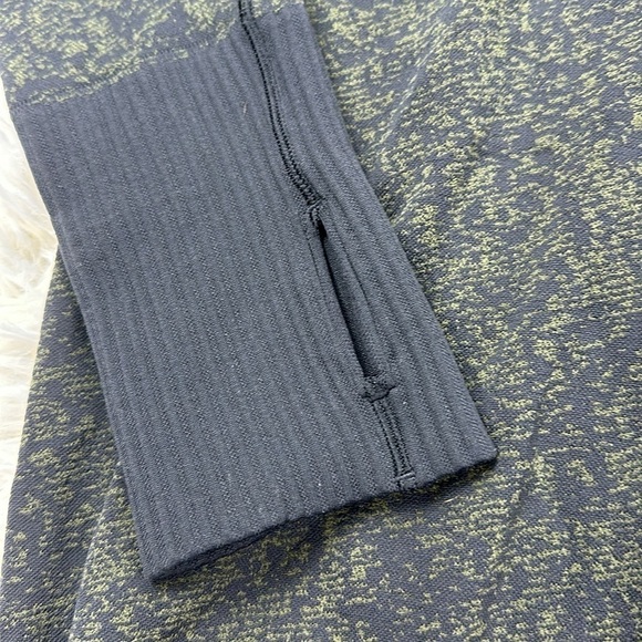 Lululemon Rest Less 1/2 Zip Black / Armory - Picture 2 of 6